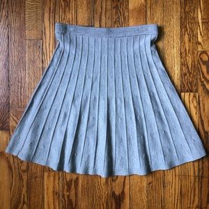 3.1 Phillip Lim Merino Wool Light Gray Skirt pleat